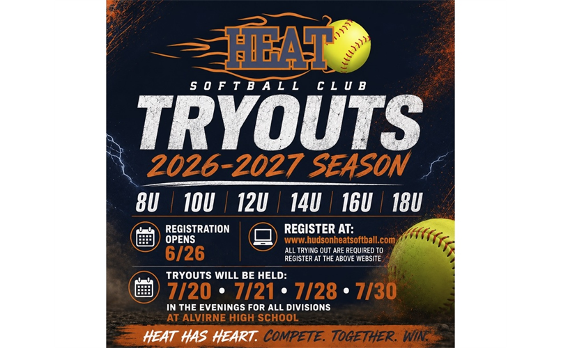 Heat Tryouts 2027 Season